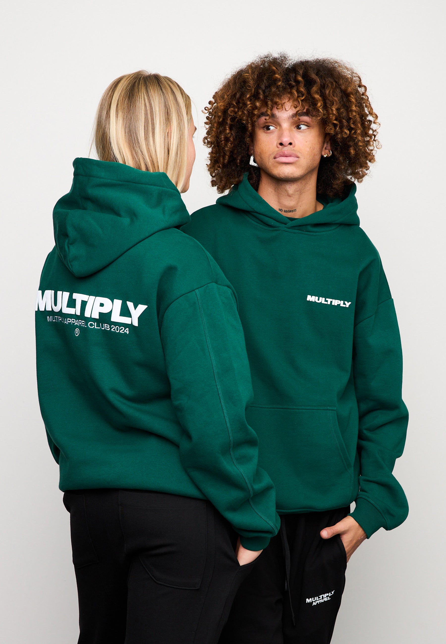 Oversize Hoodie MULTIPLY Night Shadow