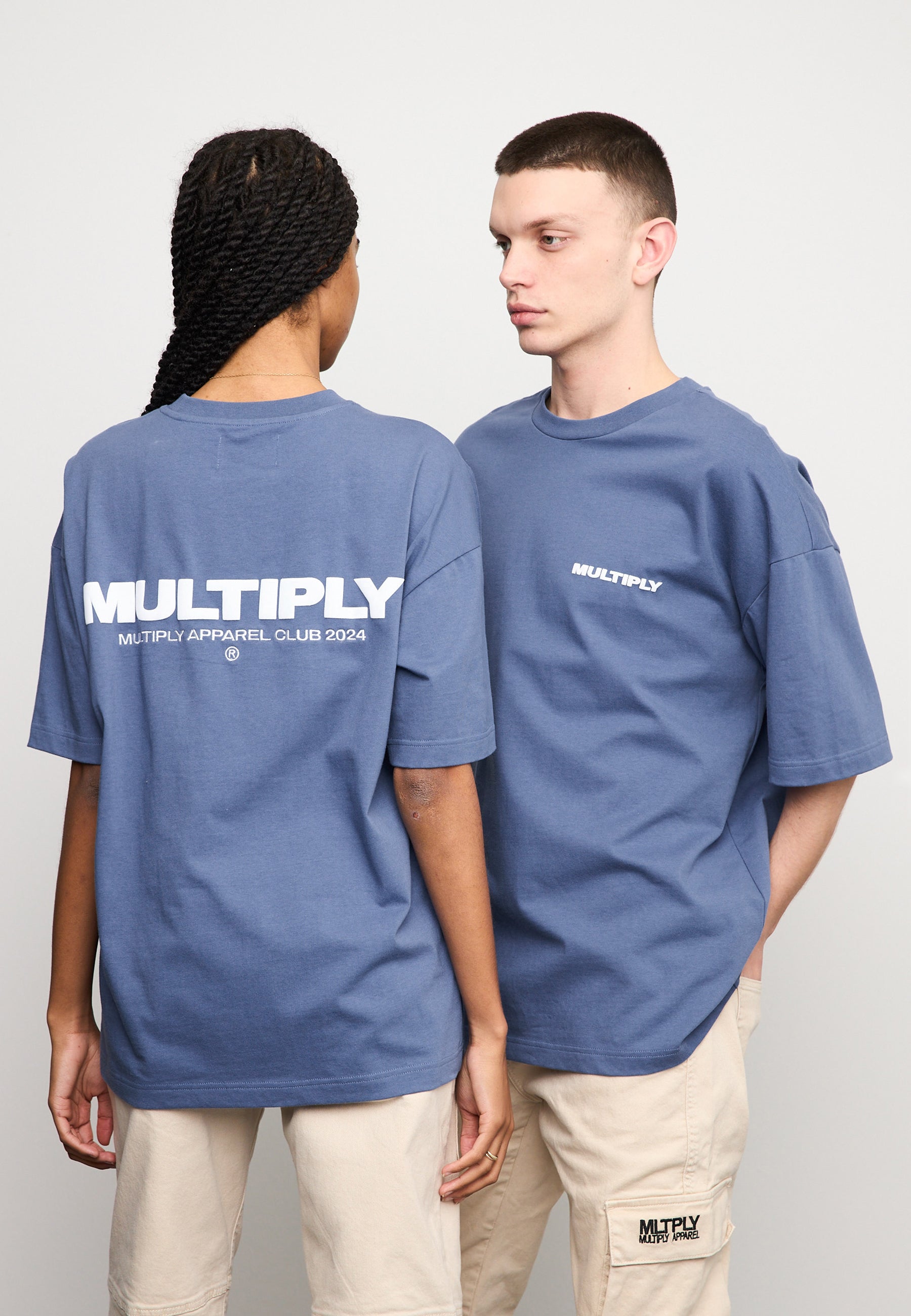 Multiply Spparel Oversize T-Shirt MULTIPLY Coastal Fjord