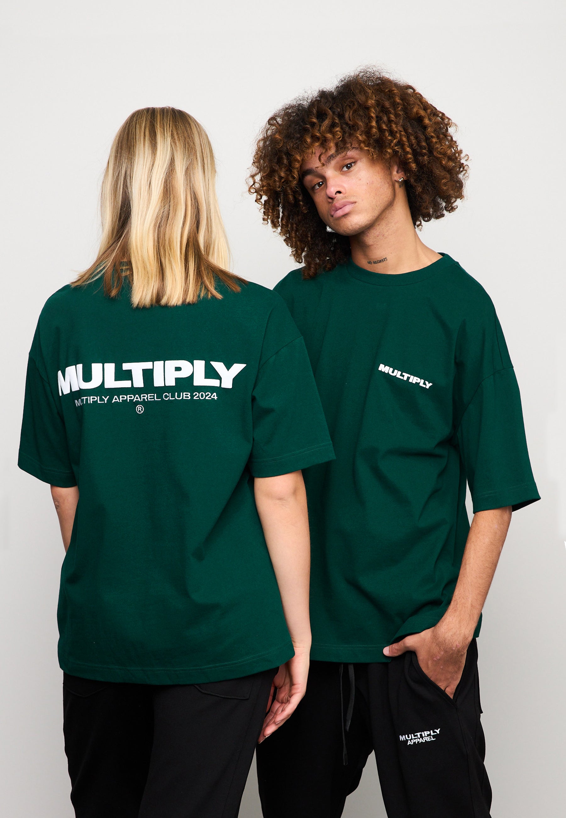 Multiply Spparel Oversize T-Shirt MULTIPLY Botanical Garden