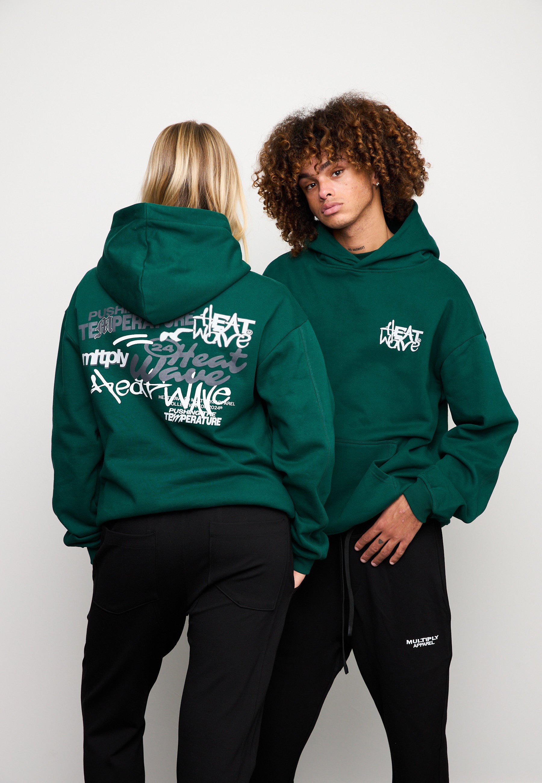 Multiply Spparel Oversize Hoodie OVERLAP Botanical Garden