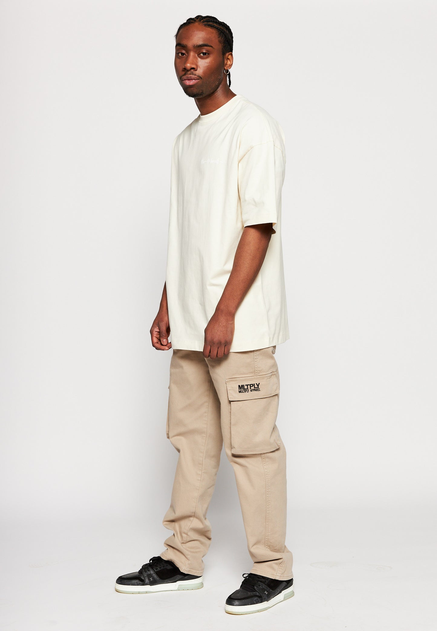Multiply Denim CARGO PANTS Simply Taupe
