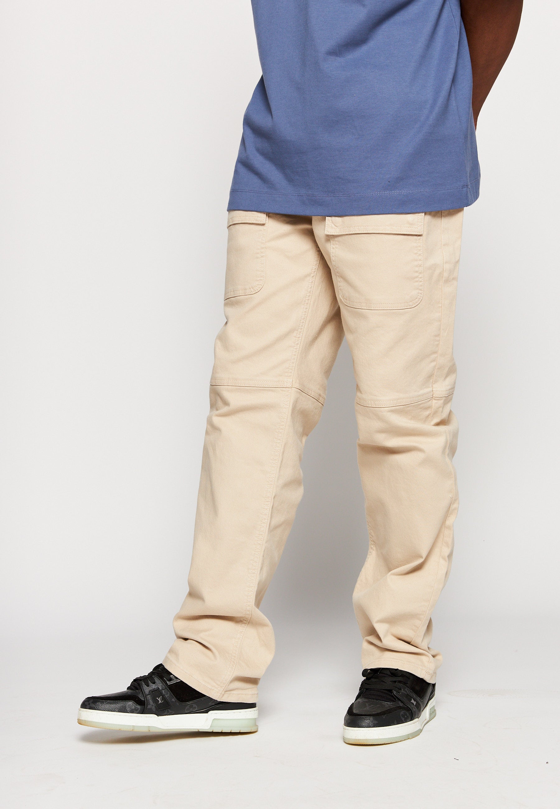 Multiply Apparel Multiply Denim FRONT POCKET Cement – Frontalansicht