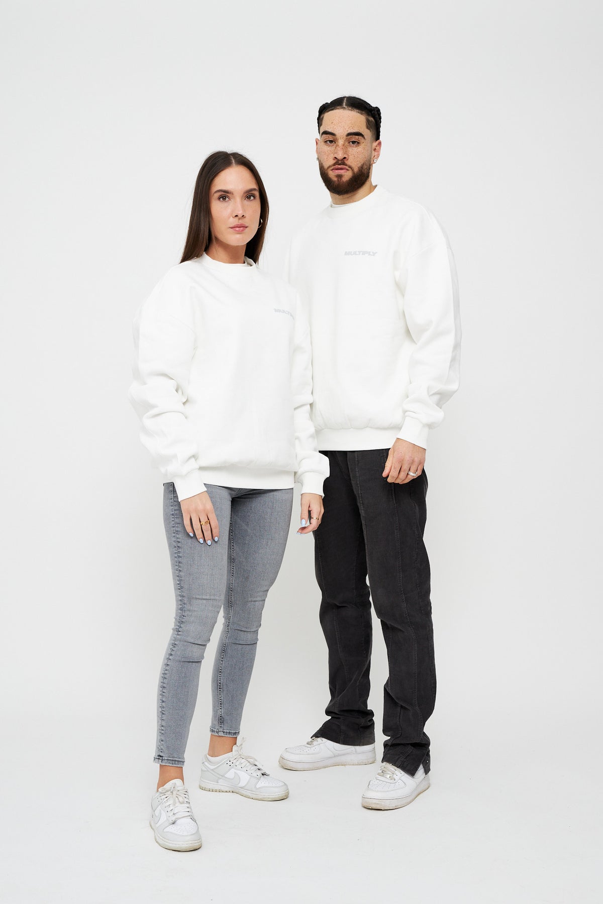 Oversize Sweatshirt MULTIPLY Off White
