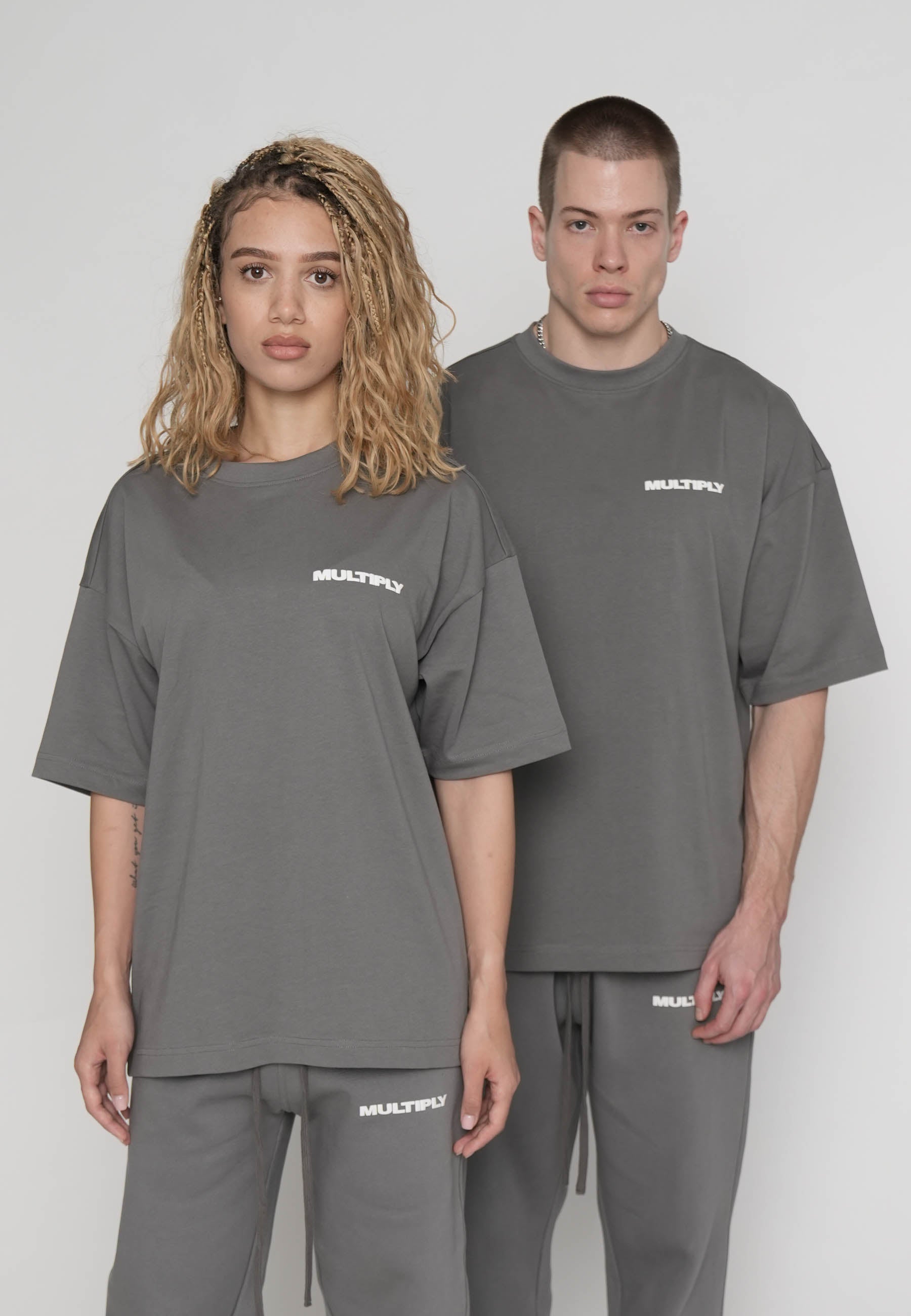 Multiply Apparel Oversize T-shirt MULTIPLY Gargoyle – weitere Ansicht 2