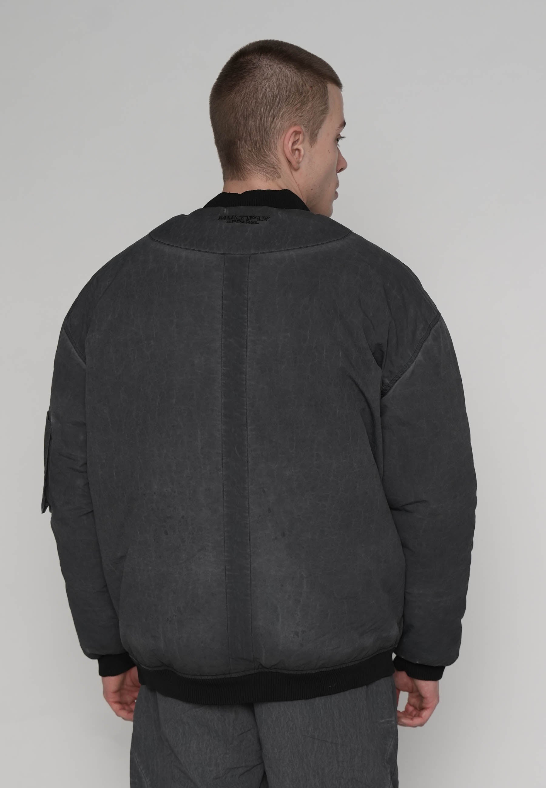 Multiply Apparel Classic Bomber Jacket BATTALION SESAME – weitere Ansicht 5