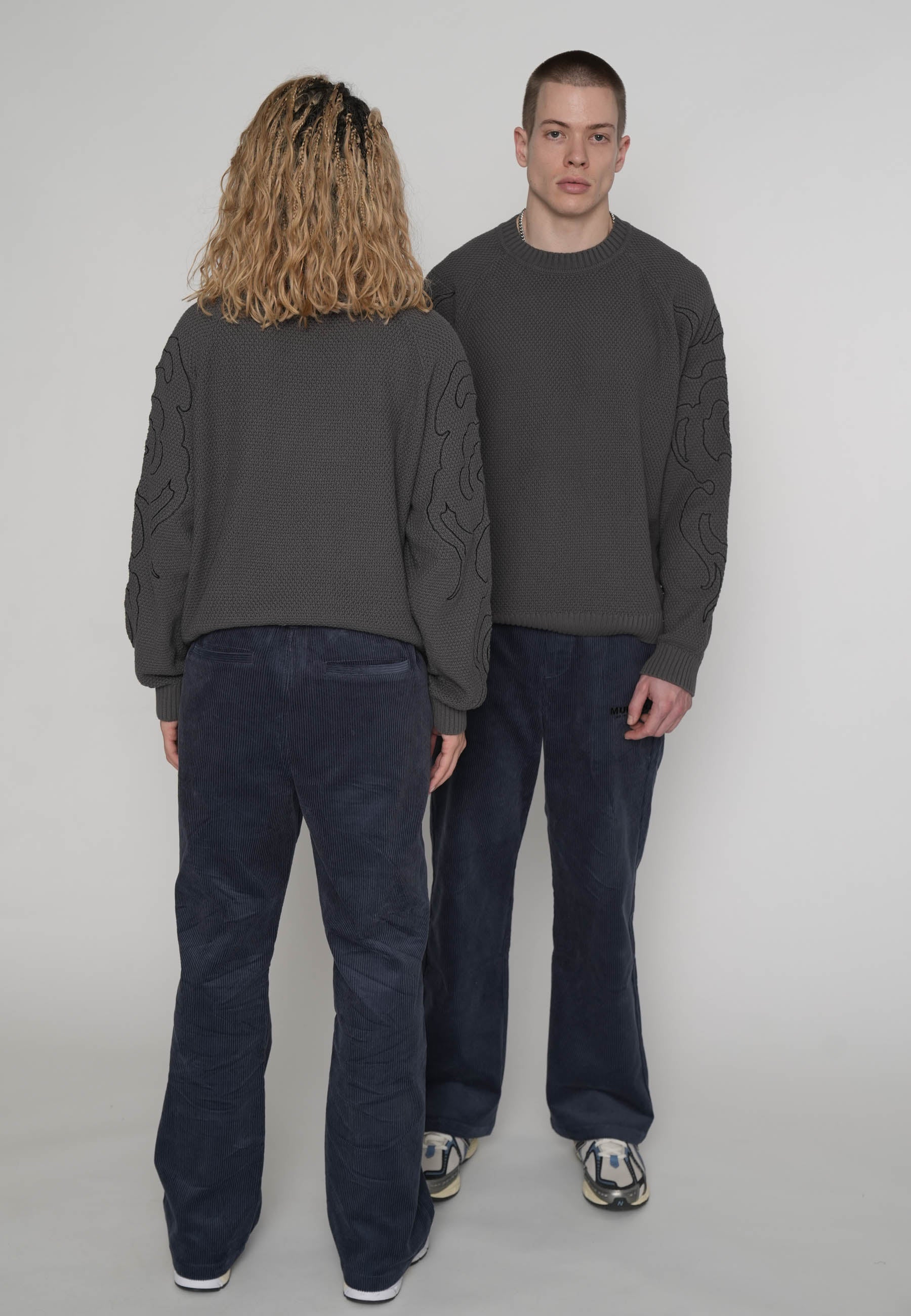 Multiply Apparel Oversize Sweatshirt Branding Gargoyle – weitere Ansicht 3