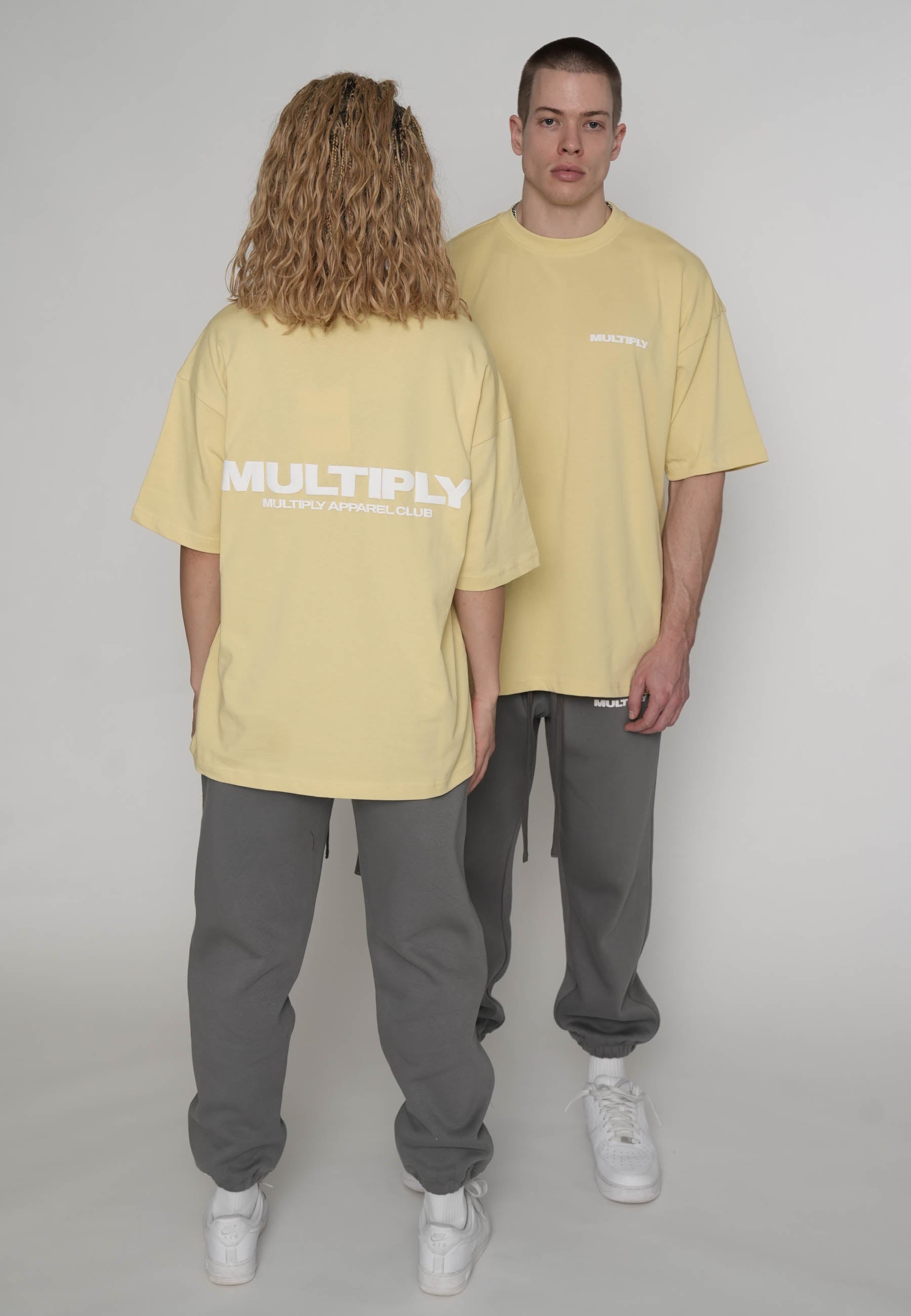 Multiply Apparel Oversize T-shirt MULTIPLY Straw – weitere Ansicht 5