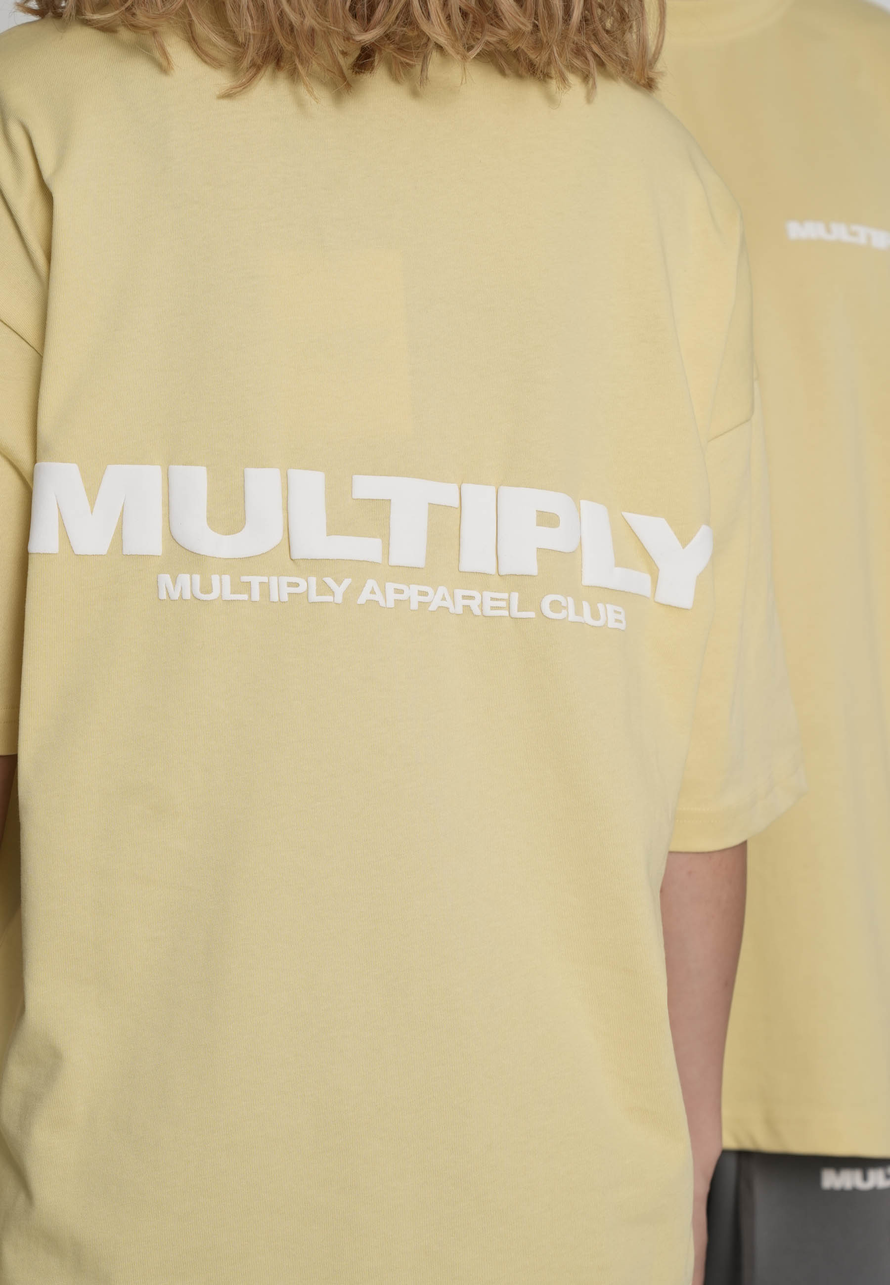 Multiply Apparel Oversize T-shirt MULTIPLY Straw – weitere Ansicht 6