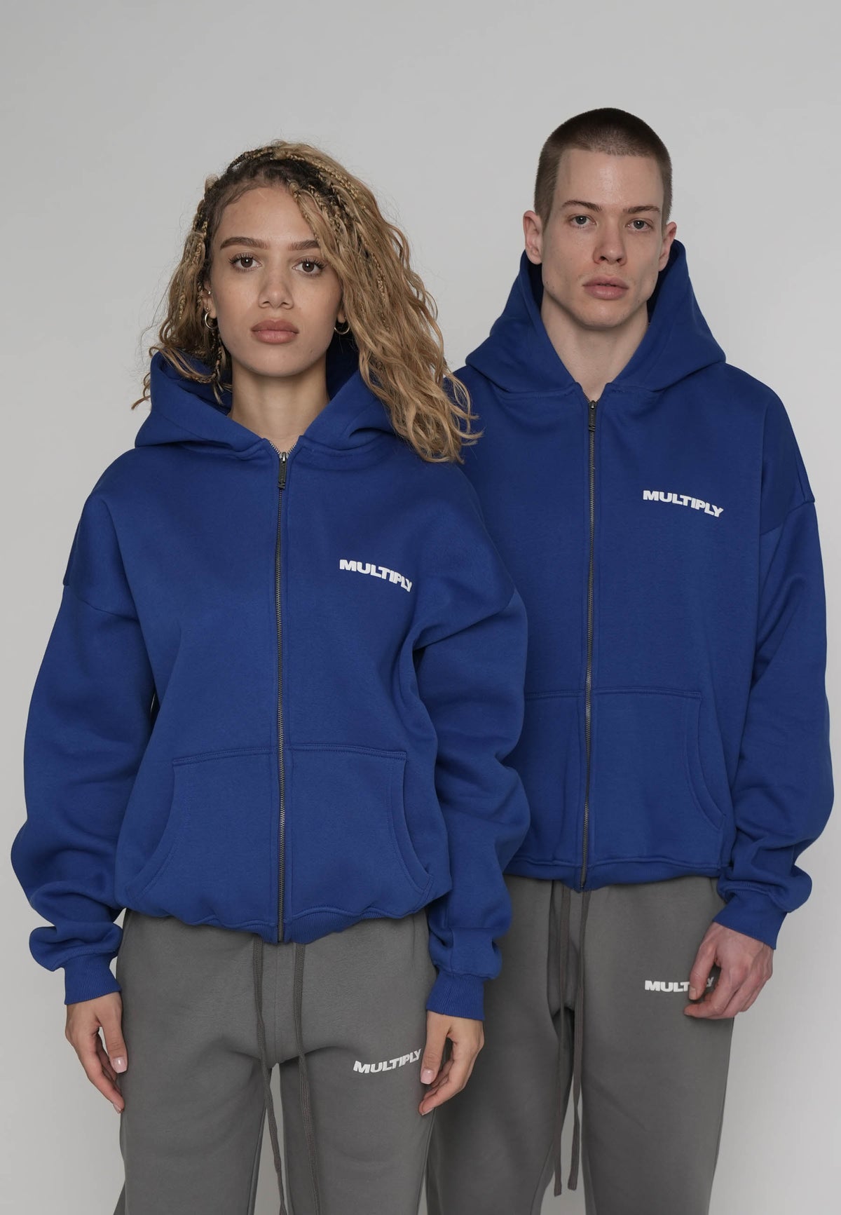 Oversize Zip Hoodie MULTIPLY Surf the Web