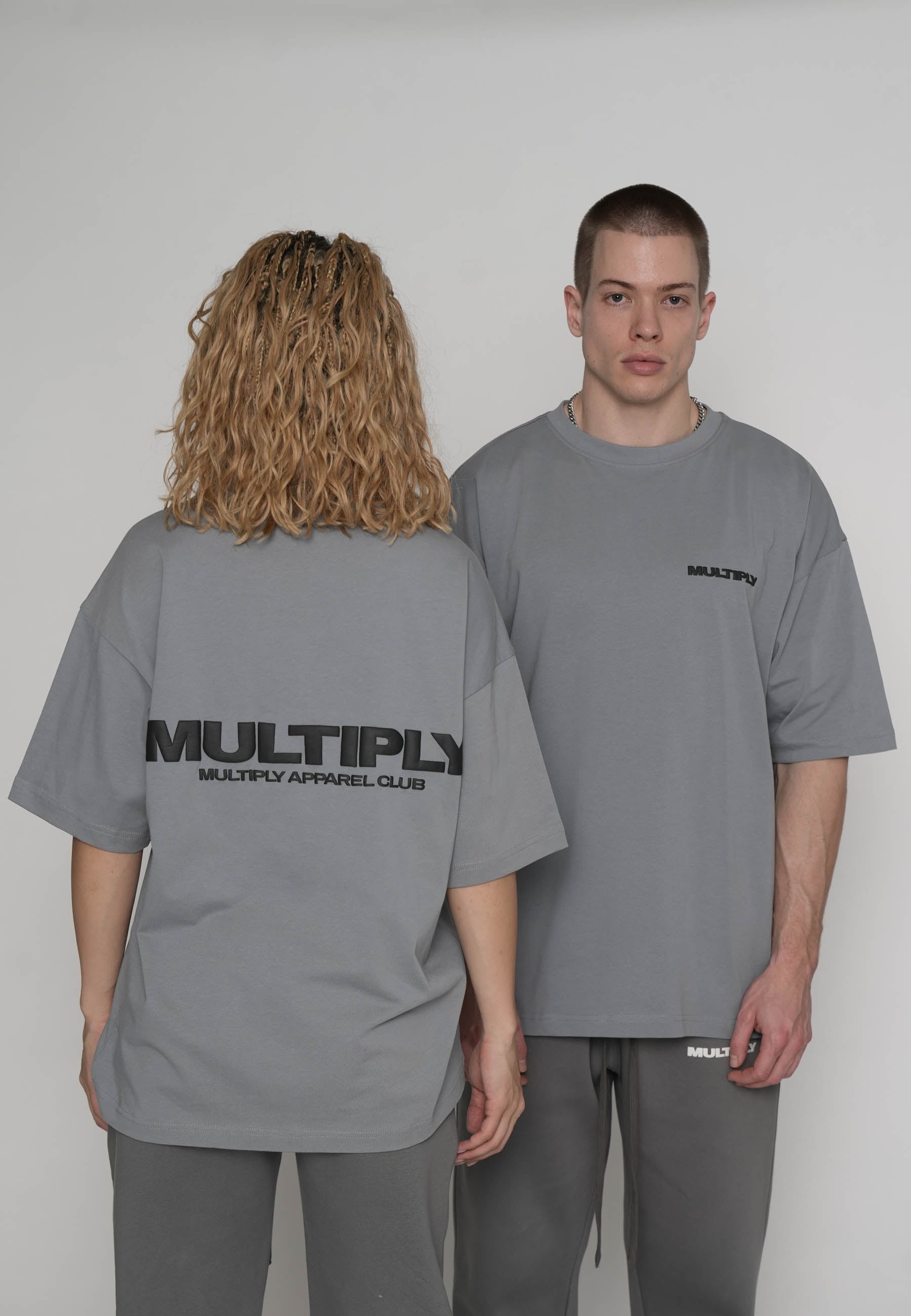 Multiply Apparel Oversize T-shirt MULTIPLY Tradewinds – Frontalansicht