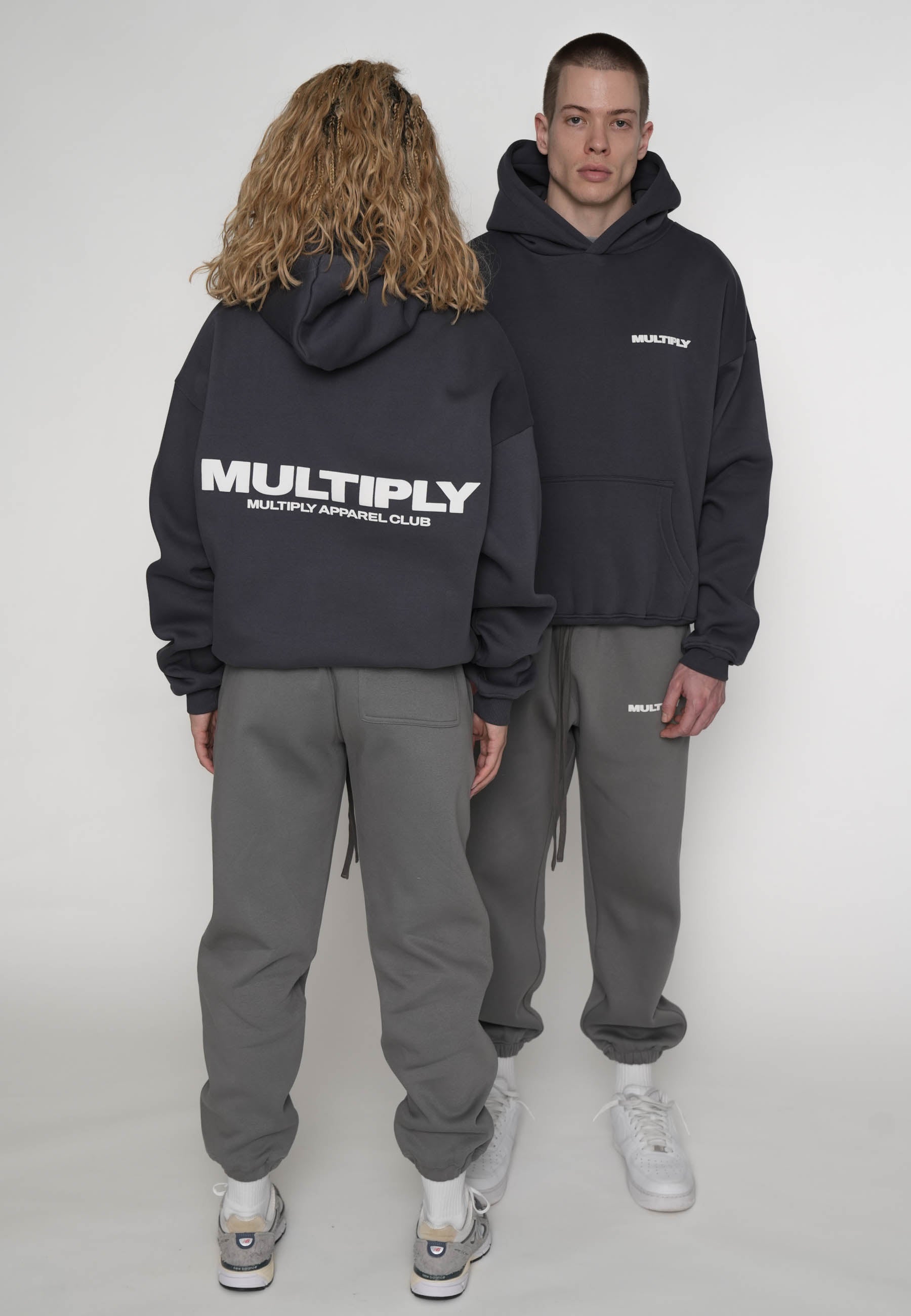 Multiply Apparel Oversize Hoodie MULTIPLY Ombre Blue – weitere Ansicht 6