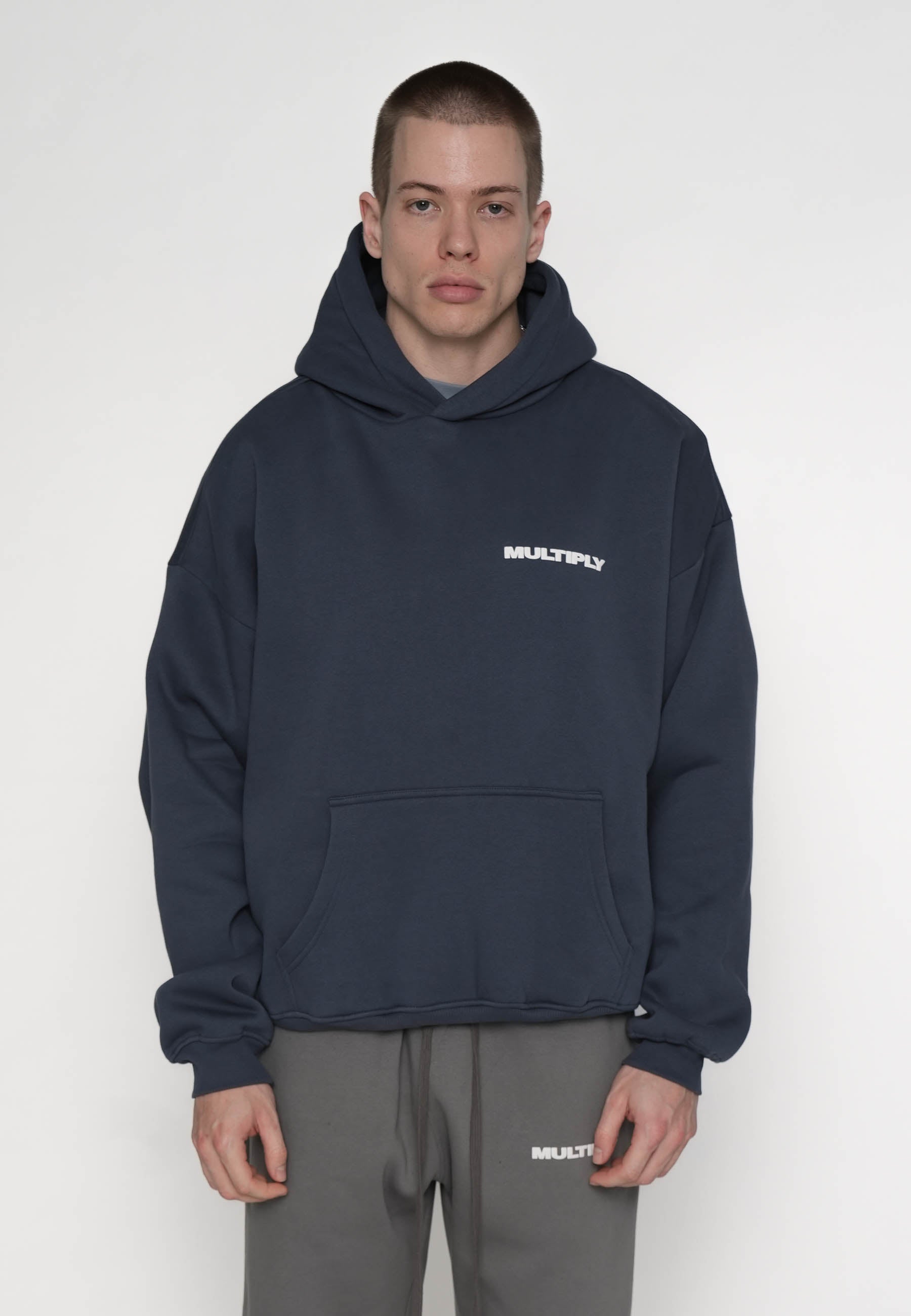 Multiply Apparel Oversize Hoodie MULTIPLY Odyssey Gray – weitere Ansicht 3