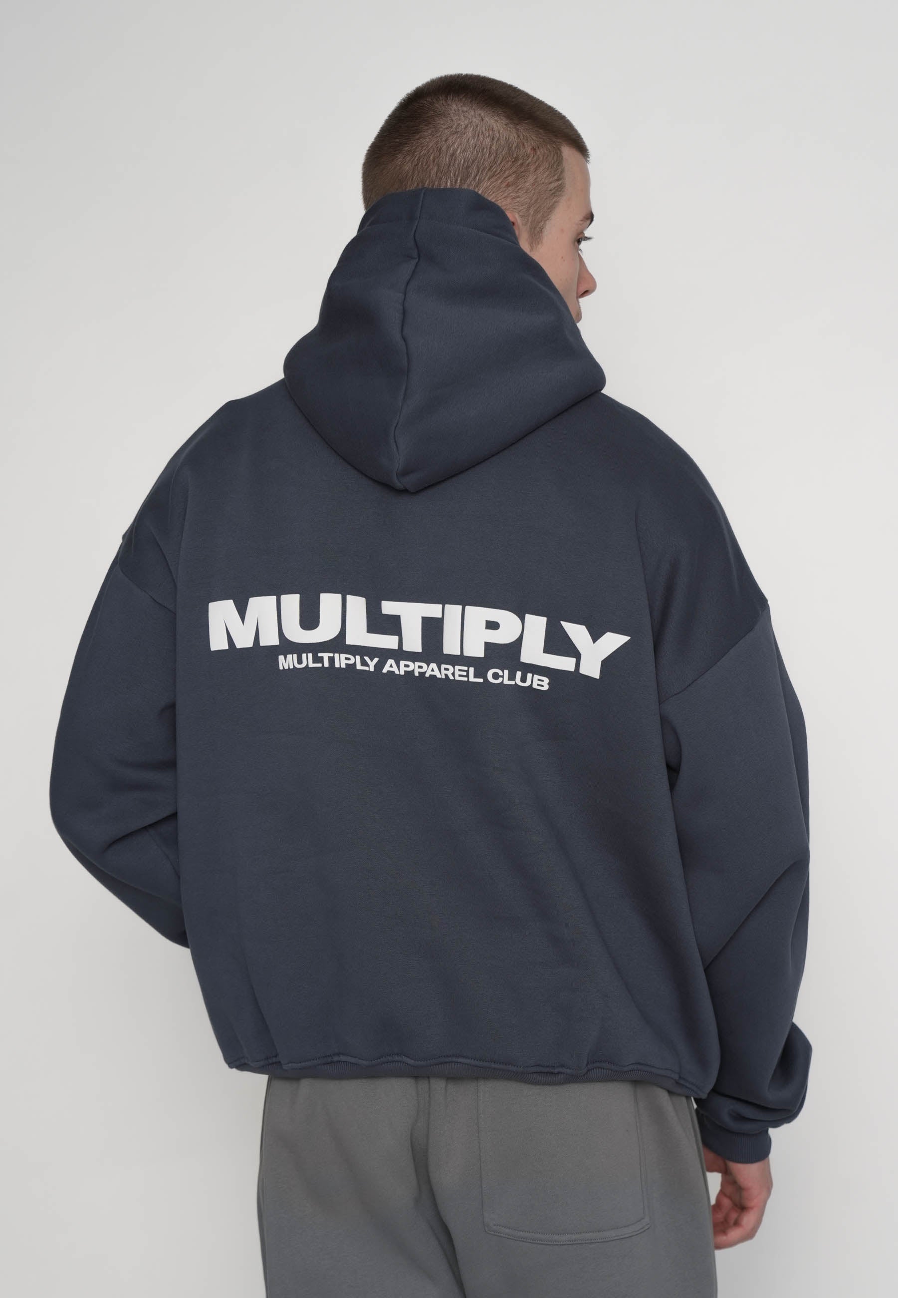 Multiply Apparel Oversize Hoodie MULTIPLY Odyssey Gray – weitere Ansicht 4