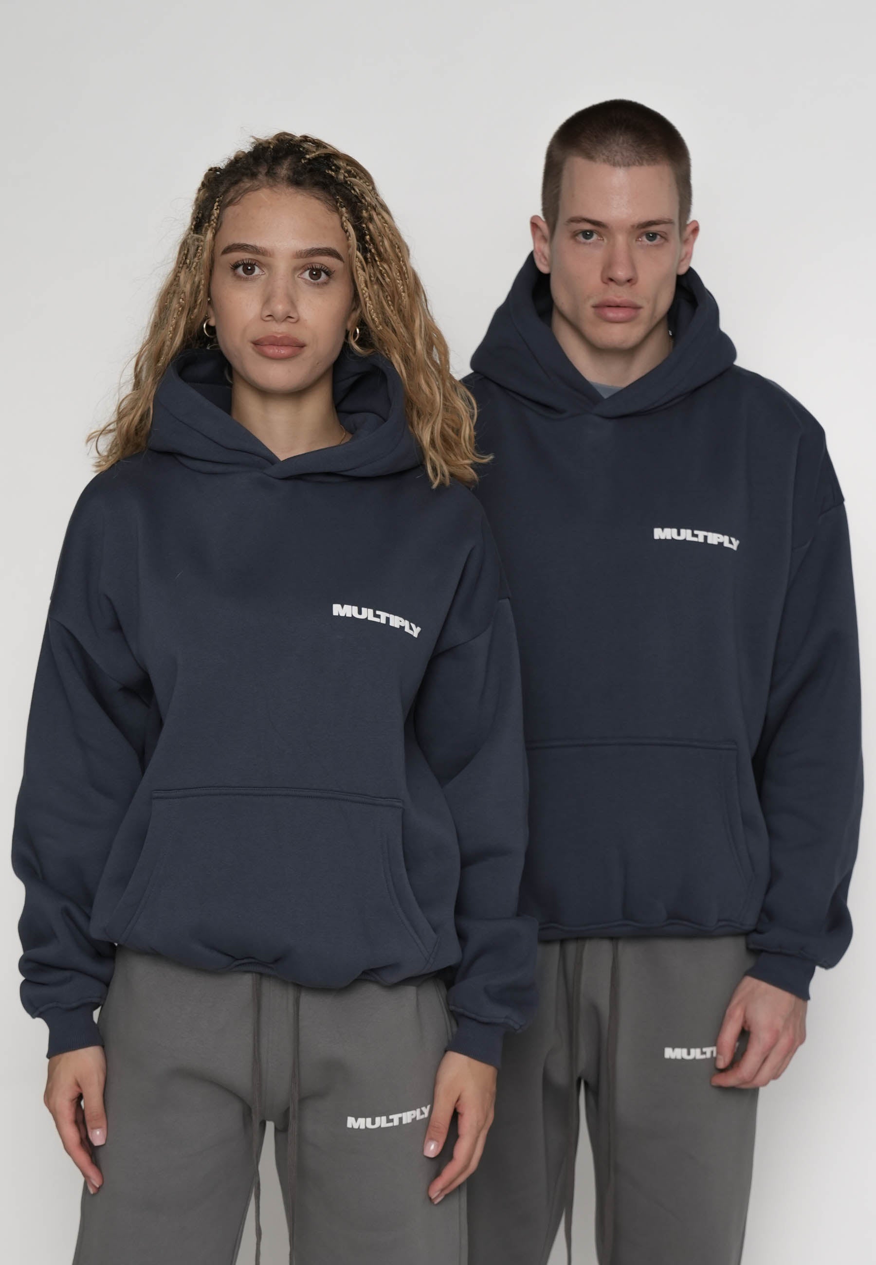 Multiply Apparel Oversize Hoodie MULTIPLY Odyssey Gray – weitere Ansicht 6