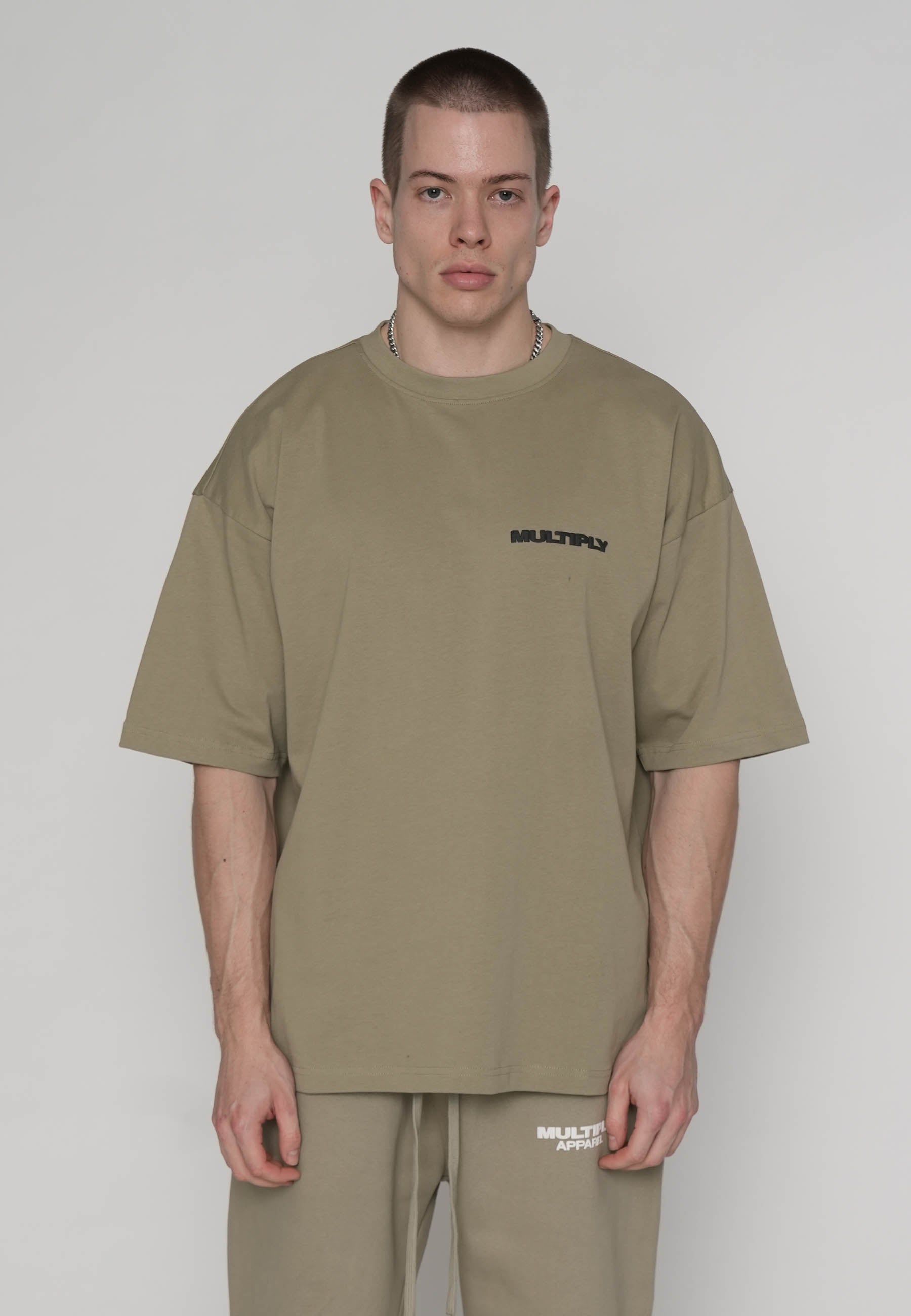 Multiply Apparel Oversize T-shirt MULTIPLY Laurel Oak – weitere Ansicht 3