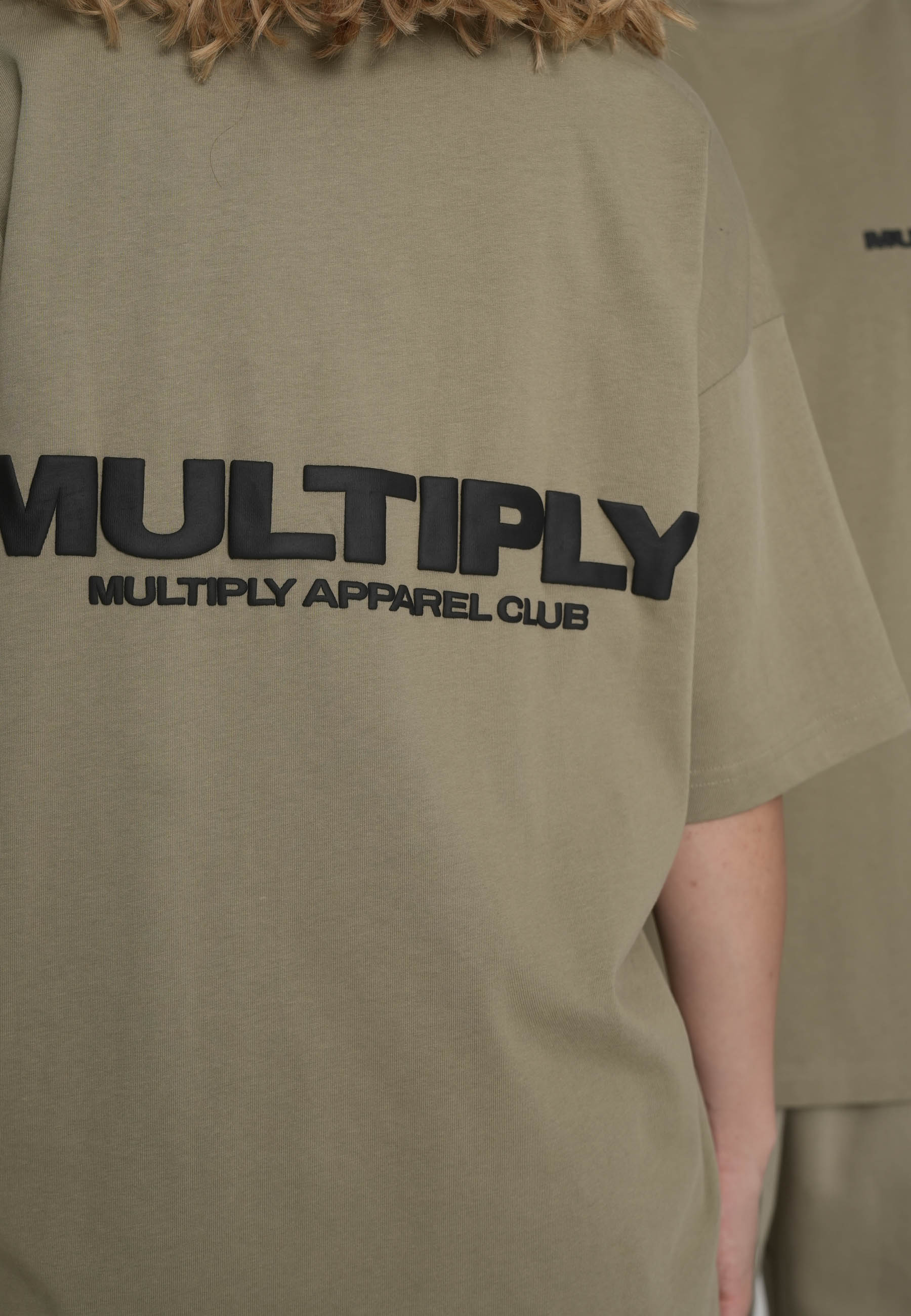 Oversize T-shirt MULTIPLY Laurel Oak