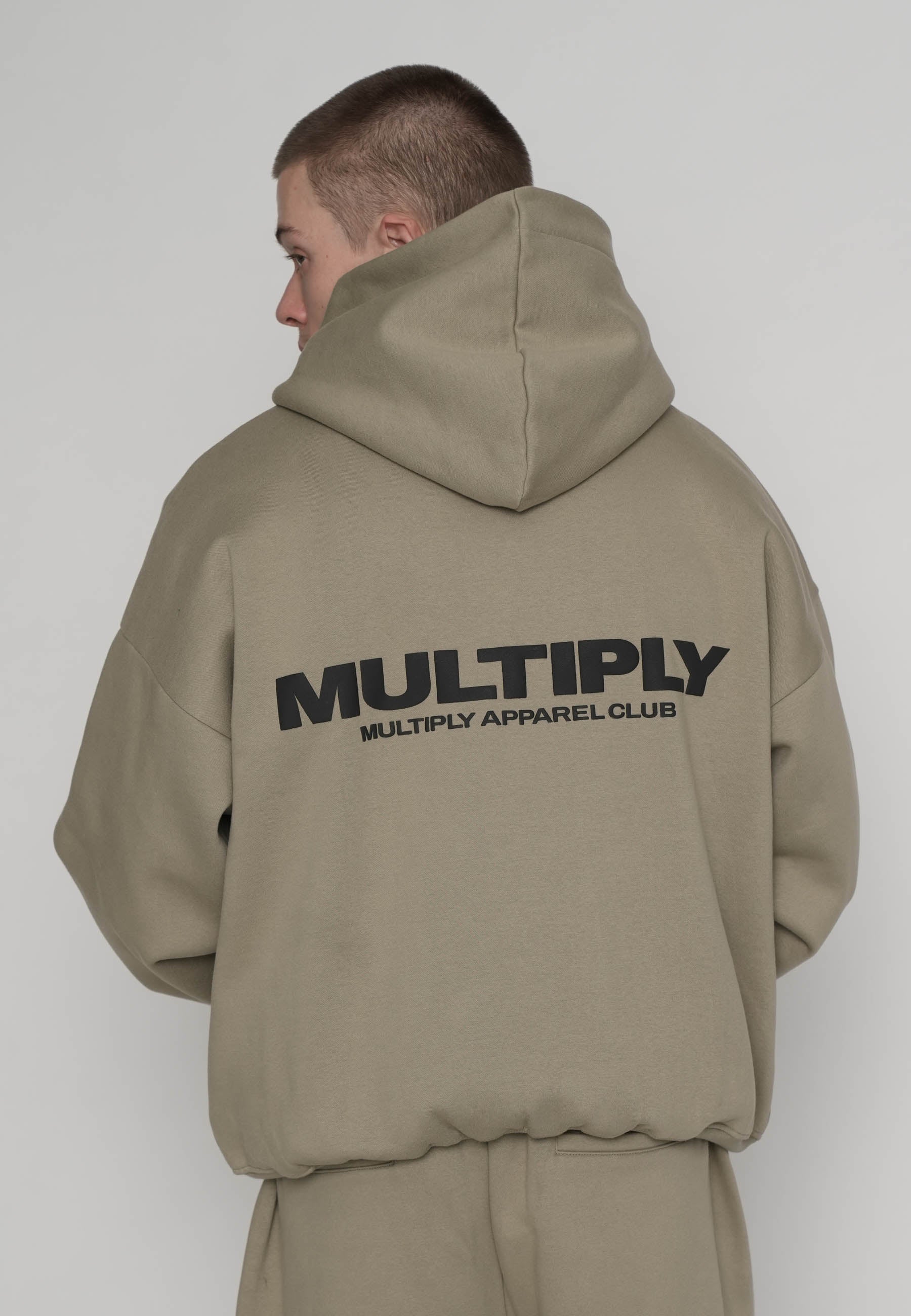 Multiply Apparel Oversize Zip Hoodie MULTIPLY Laurel Oak – weitere Ansicht 6