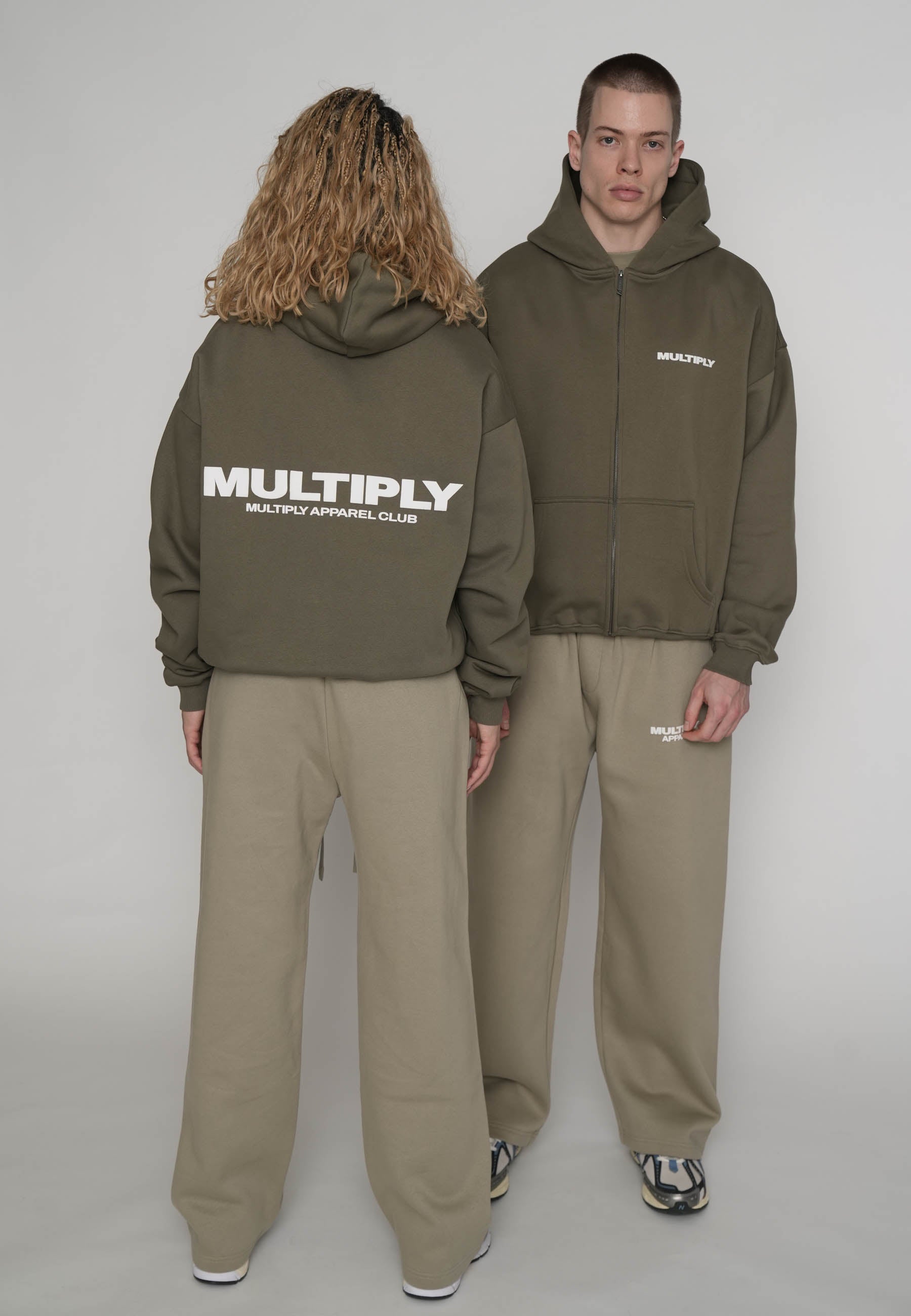 Multiply Apparel Oversize Zip Hoodie MULTIPLY Kalamata – weitere Ansicht 6