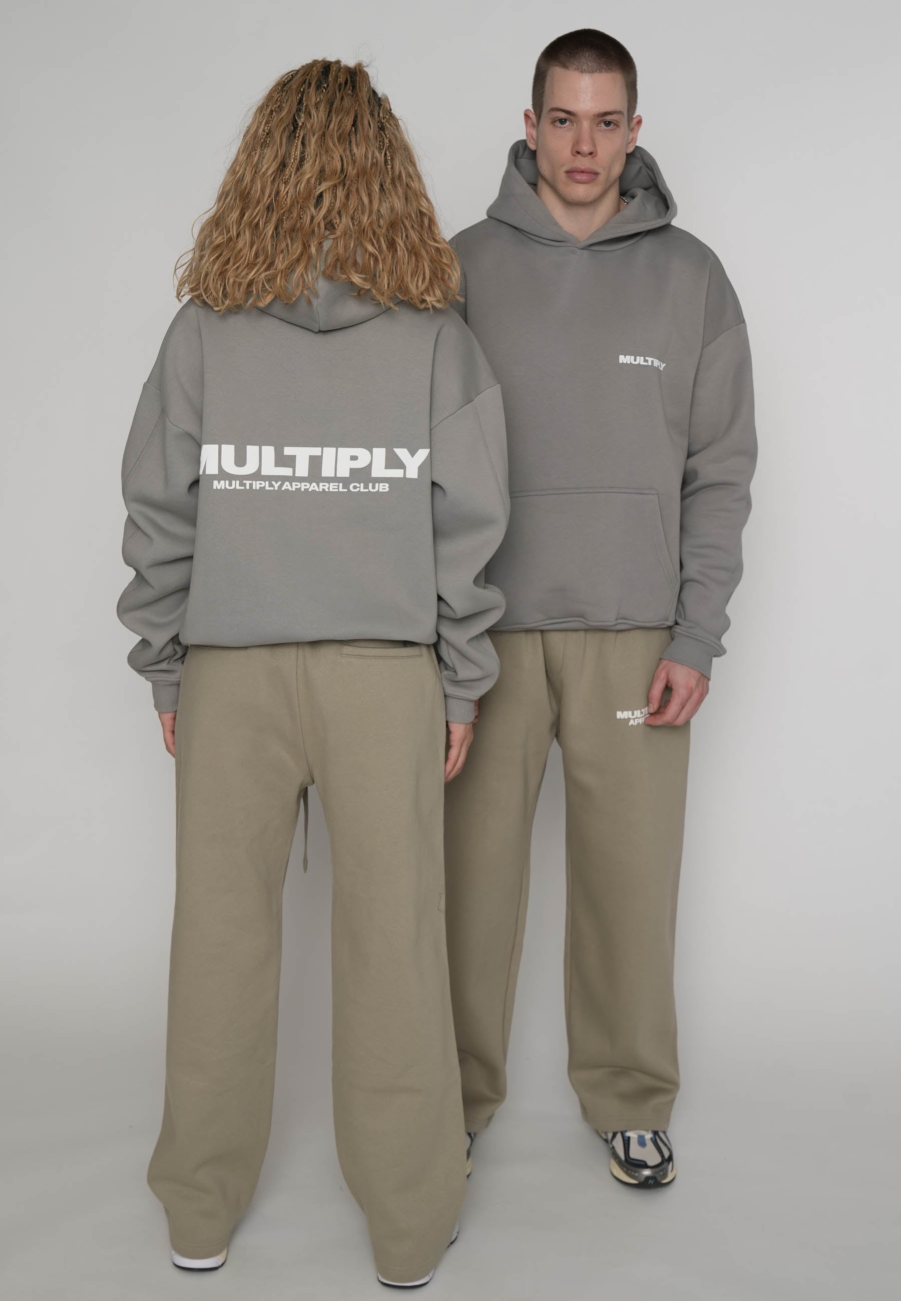 Multiply Apparel Oversize Hoodie MULTIPLY Ultimate Grey – weitere Ansicht 5