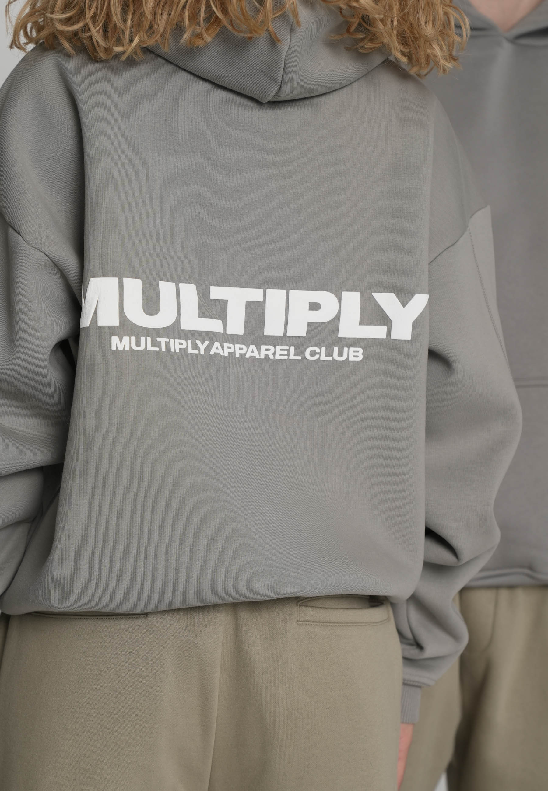 Multiply Apparel Oversize Hoodie MULTIPLY Ultimate Grey – weitere Ansicht 6