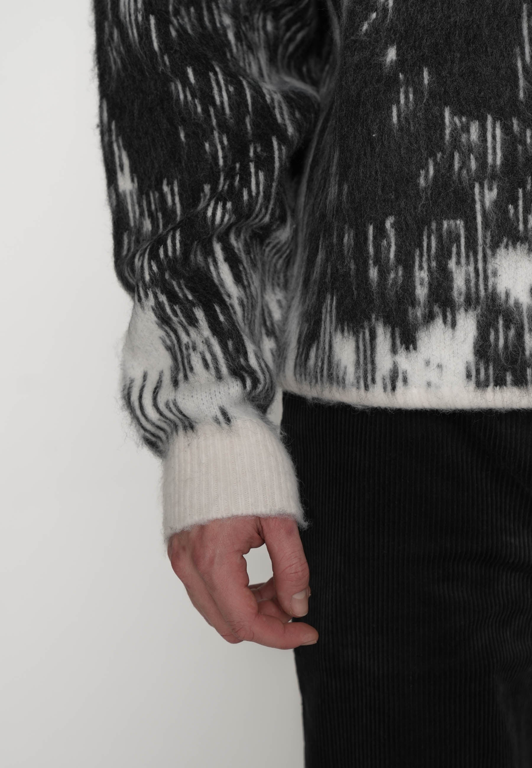 Oversized sweatshirt BATTLEFIELD Black olive