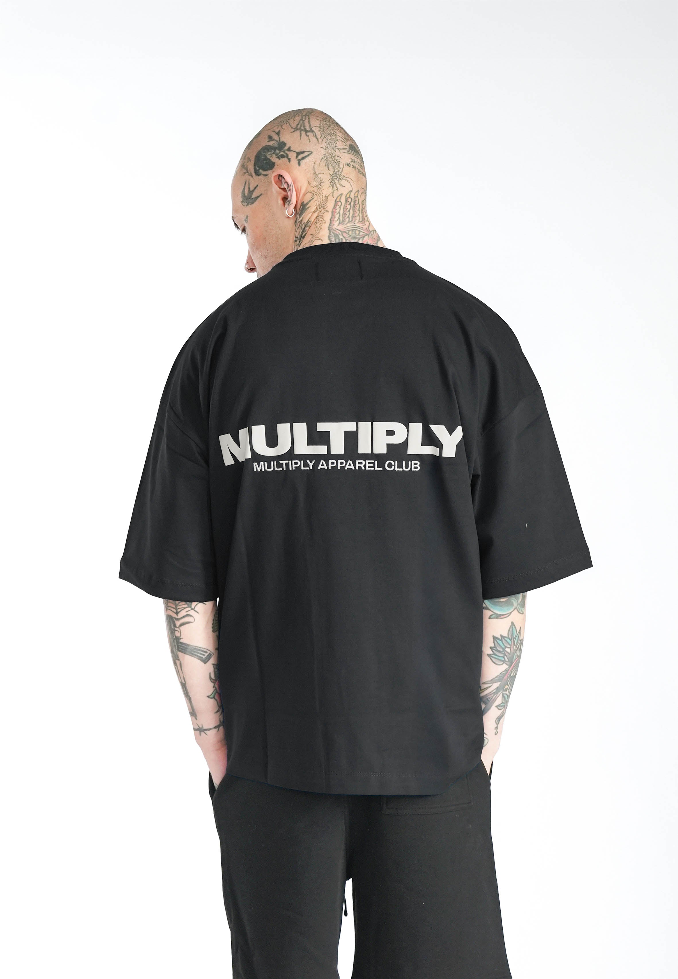 Multiply Apparel Oversize T-Shirt MULTIPLY Black – weitere Ansicht 2