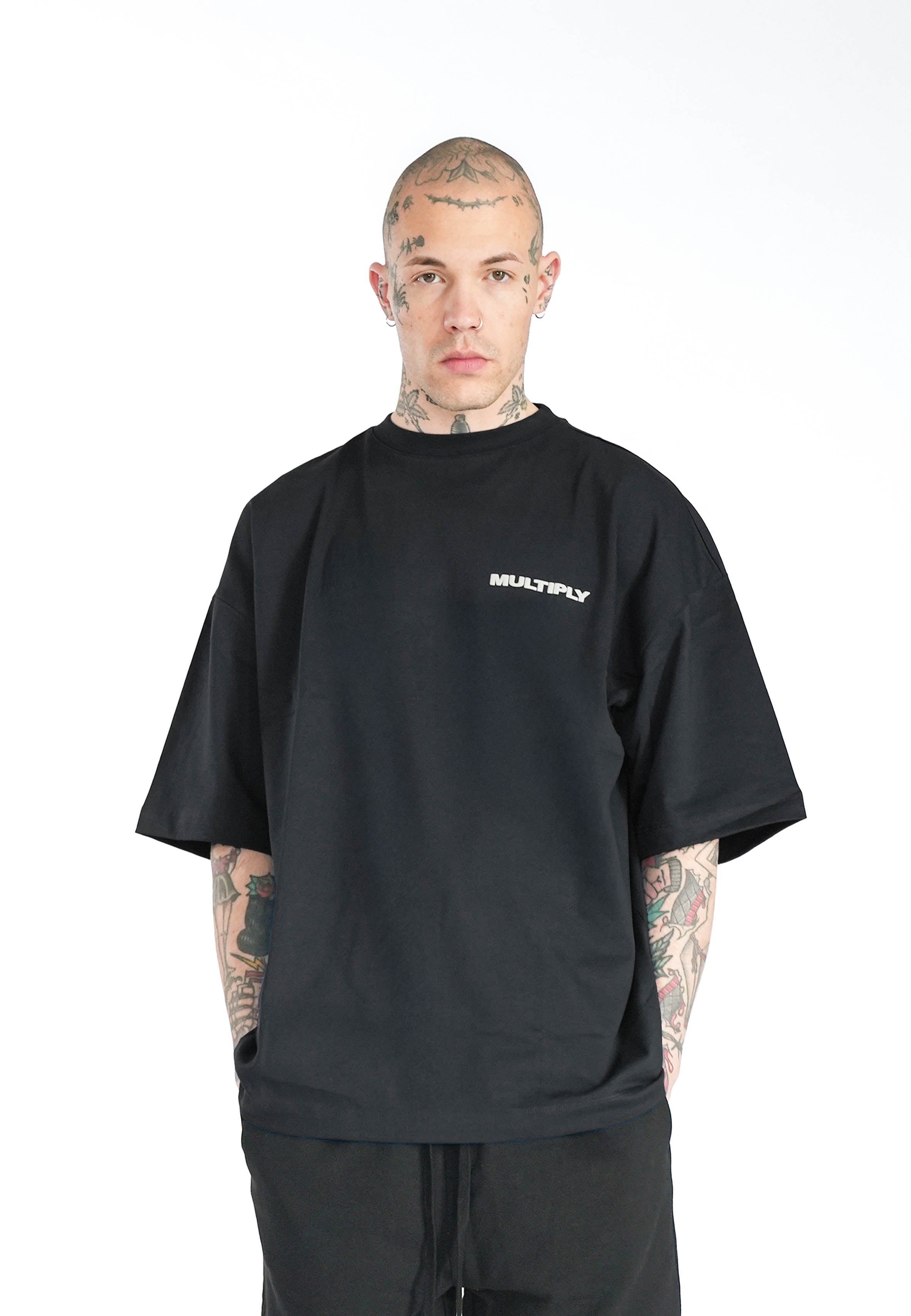 Multiply Apparel Oversize T-Shirt MULTIPLY Black – weitere Ansicht 6