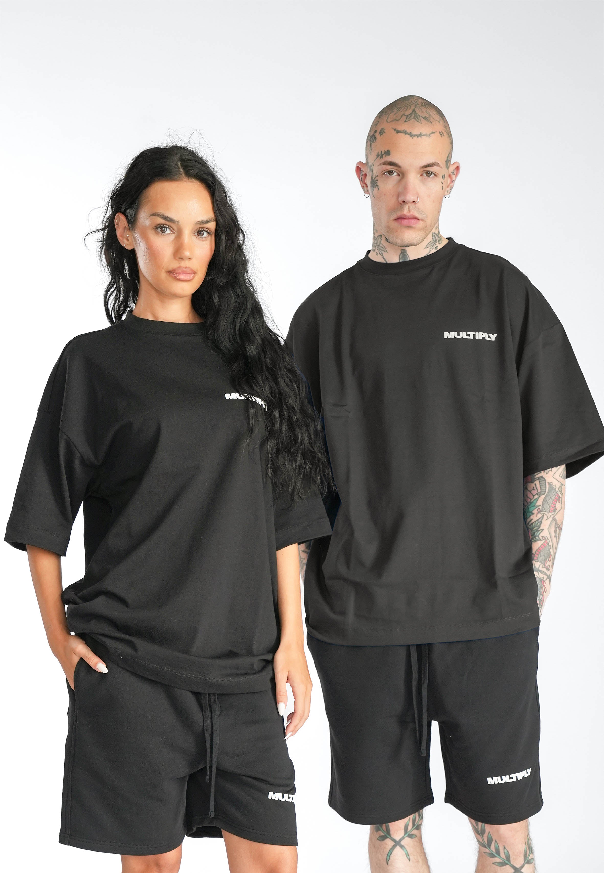 Multiply Apparel Oversize T-Shirt MULTIPLY Black – weitere Ansicht 3