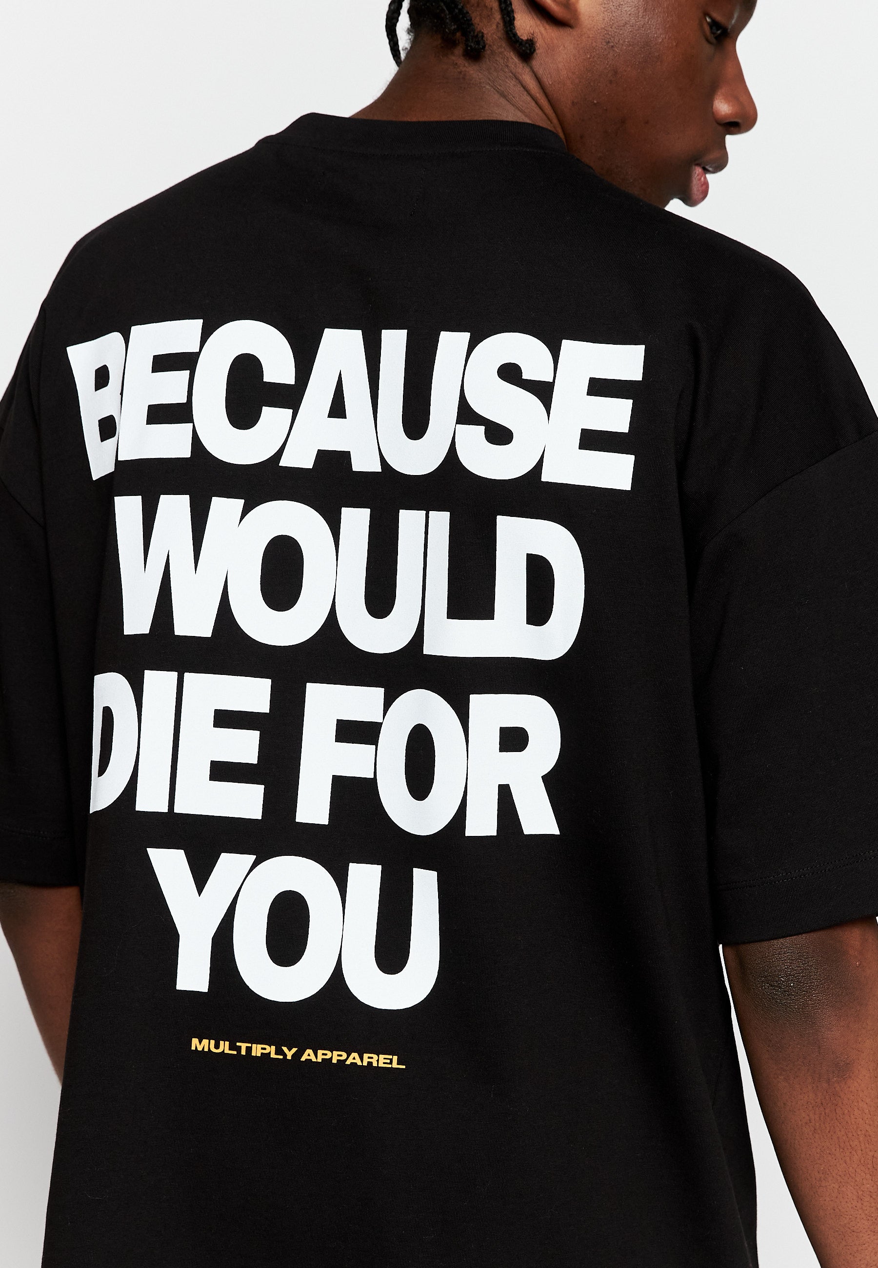 Oversize T-Shirt DIE FOR YOU Black